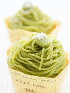 【そらまめスイーツ】　アンデルセンの「そら豆モンブラン」
