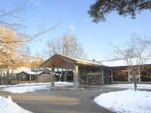 ◆冬時期は雪化粧した軽井沢をお楽しみに♪（ウエストエントランス）