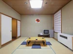 【和室】10畳〜12畳畳でゴロゴロ♪ゆっくりお過ごし頂けます！♪（お部屋は一例）