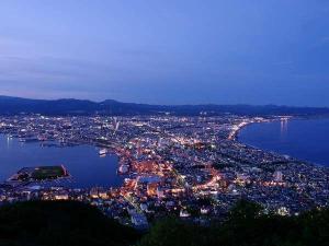 世界三大夜景の一つ函館山