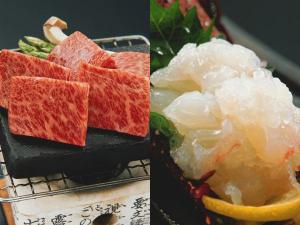 淡路牛と海老の美味なる饗宴（イメージ）