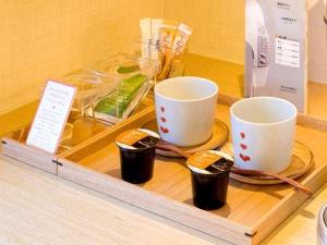 全室共通のウェルカムスイーツと有機栽培コーヒー