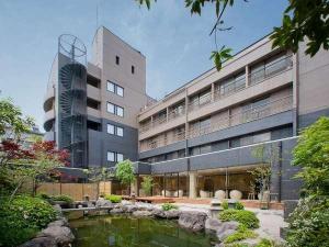 日本庭園が美しい花べっぷの中庭