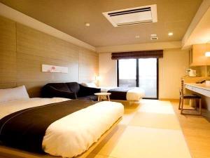 【和室：乙女】　ベットはシモンズ製、快眠をお約束します。