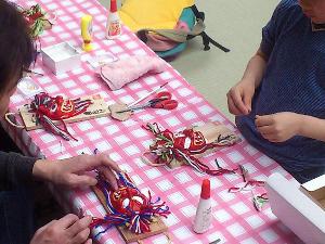 なまはげ壁掛け作り