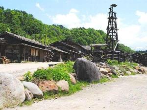 【庄内映画村オープンセット】2013年公開の「おしん」など様々な映画のロケ地として使用された撮影所2