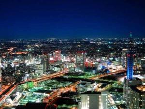 横浜市内から遥か彼方まで一望