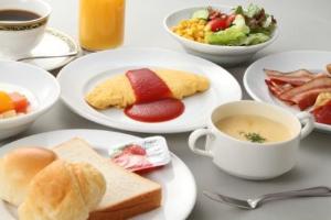 朝食料理内容【和洋バイキング】でご準備しております。