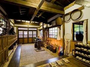 屯田作りの玄関