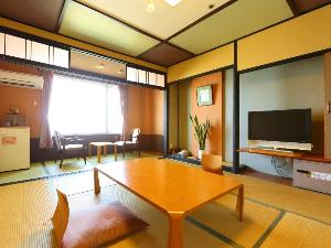 【海側和室８畳一例】小さなお子様連れでも安心！畳みの和空間でお寛ぎ下さい。