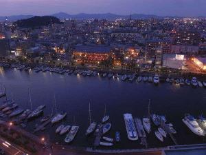 徳島グランヴィリオホテルからの夜景（リバーサイド）