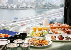 朝食バイキング