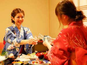 【個室食・部屋食】誰にも気兼ねなく食事をお楽しみいただけます