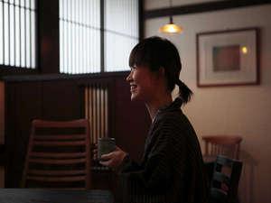 『喜庵』でよもぎ茶と楽しい時間を