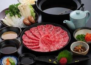 「米澤牛ＤＩＮＩＮＧべこや」しゃぶしゃぶのお料理内容です