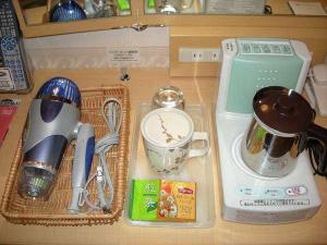 レディーファーストルームでは、加湿器、マイナスイオンドライヤー、紅茶をご用意しております。