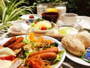 和洋バイキング朝食が無料です