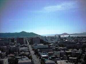 リラクゼーションルームからは函館山や函館湾も一望できる。