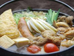 【冬期限定】鶏なべ！　晩酌にいかがですか？最後はご飯で「おじや」で締め！！