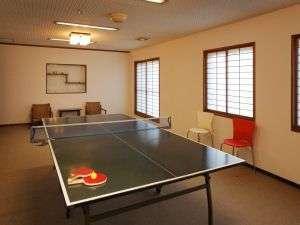 無料で卓球が楽しめます