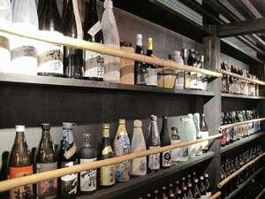 １階・居酒屋　笑食間（かかし亭）焼酎棚