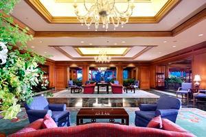 hotel lobby
