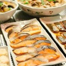 ■朝食：焼魚