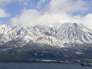 冬の桜島