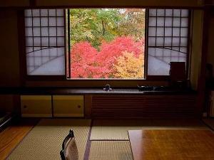 客室から望む秋の風景