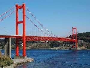 九州本土と平戸島を結ぶ「平戸大橋」※2010年４月より無料になりました!!