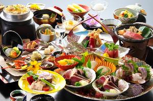 鰹のたたきはもちろん！土佐市産の「がしらの唐揚げ」や金目鯛のみぞれ煮付き【旬彩物語／花野コース】