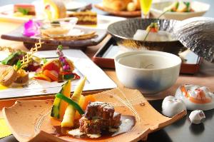 地場の食材に拘り生産地にも出向くシェフが作るお箸で食べるふらんす会席(’∇｀)♪