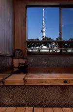 東京スカイツリービューのお風呂