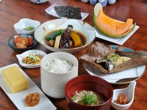 和朝食の一例