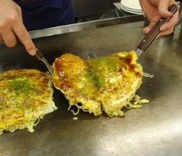 広島のお好み焼きを食べよう！