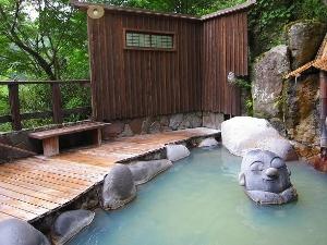 離れ専用家族湯