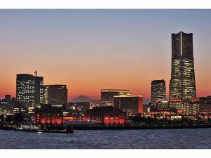 みなとみらい夕景