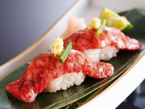 但馬牛のにぎり寿司