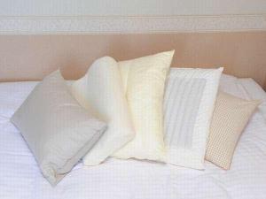 5種の枕をご用意。さらに心地よい睡眠をご提供します。