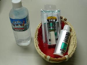 【プラン特典】島根の名水、シールド、メットクリーナー