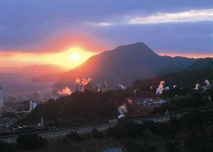 眩しい程の朝日で、すっきり爽快な目覚め