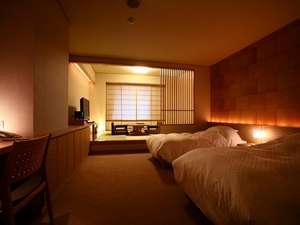 56平米和洋室。お風呂はもちろん檜風呂でございます。
