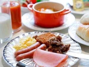 北海道産の食材を取り入れた朝食※イメージ