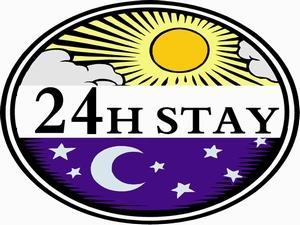 24時間ステイでのんびり♪