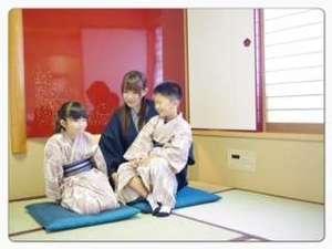 和室はファミリーに人気！お布団なので小さなお子様でも安心です！
