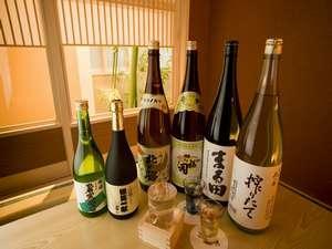 道産の日本酒を各種取り揃えております