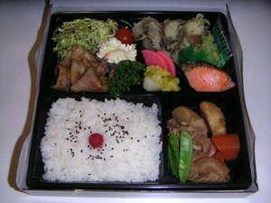 群馬産豚肉を使用したお弁当です