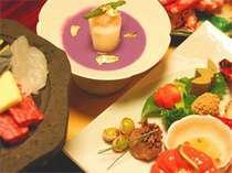 本格会席料理の夕食