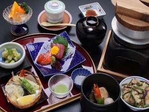 季節の釜飯コース