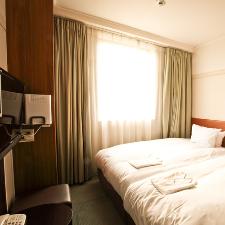 コンパクトツインのお部屋です。